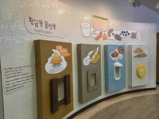 ▲ 해우재 어린이체험장 전시 모습.
