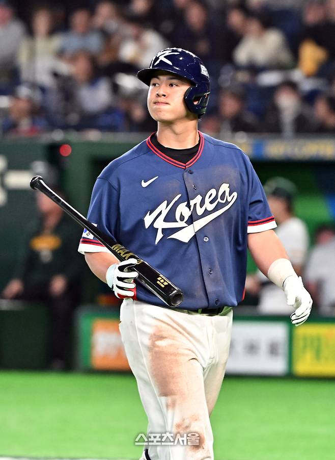 대표팀 노시환. 도쿄 | 박진업 기자 upandup@sportsseoul.com