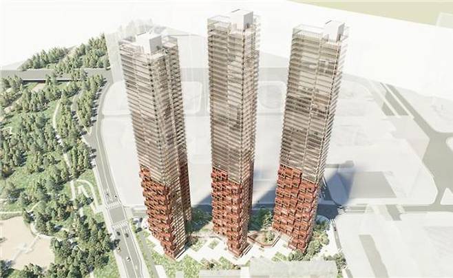 여의도 광장아파트 조감도 예시.ⓒ서울시