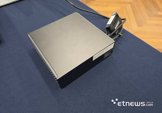 델 테크놀로지스 '델 프로 맥스 위드 GB10'. (사진=이호길 기자)