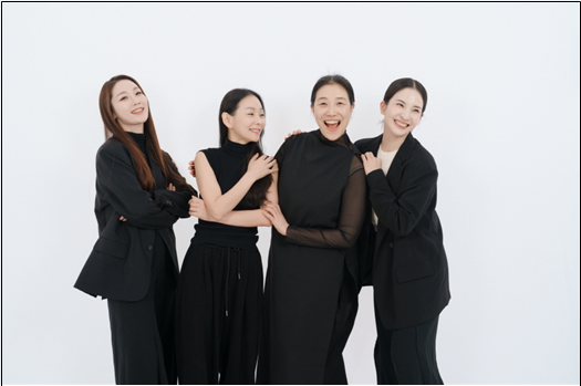 참여 안무가 단체 사진(박진아, 정향숙, 김지영, 유희선) [사진=인천문화예술회관 제공]