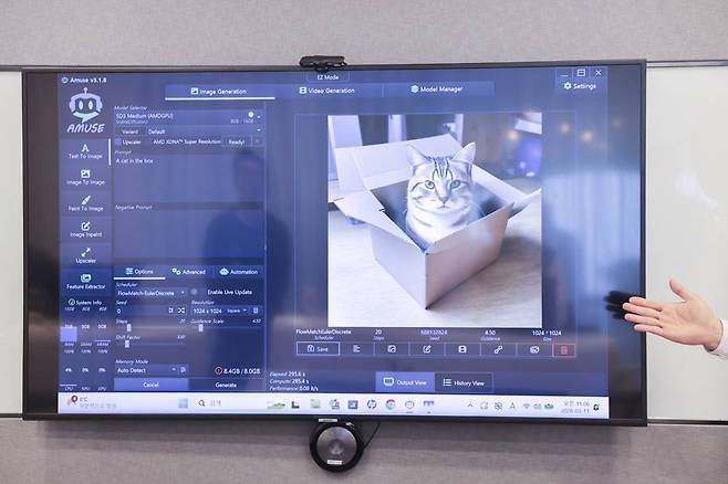 GPU를 활용했을 때 오히려 발열 제한으로 300초가 걸리지만, 같은 작업도 NPU만 활용하면 130초 내에 자료가 정리 될 정도다 / 출처=IT동아
