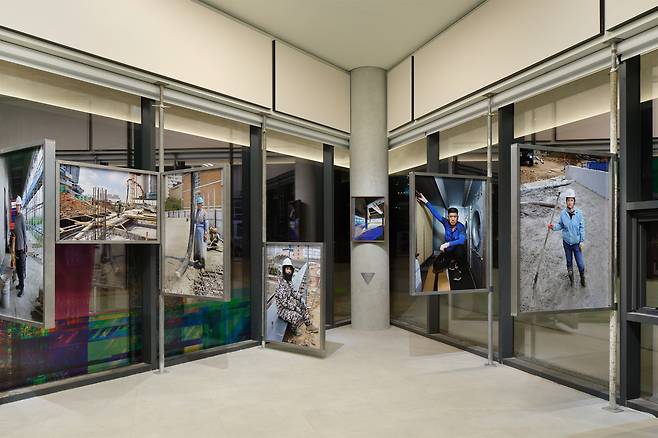 서울시립 서서울미술관 건립기록전 ‘우리의 시간은 여기서부터’ 중 김태동의 ‘서서울미술관 건립 아카이브 프로젝트 2024-2026’. 서서울미술관 제공