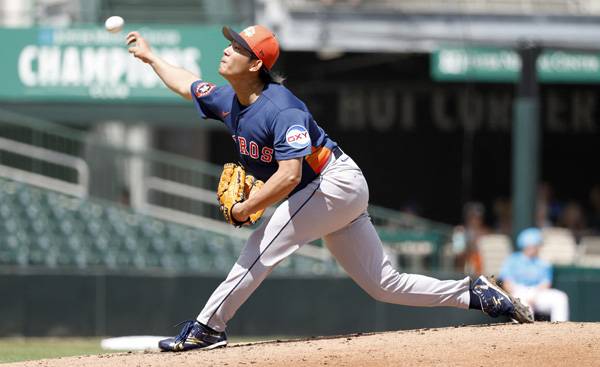 이마이는 이날 3이닝 무실점 4탈삼진 퍼펙트 투구를 했다. 사진= Rhona Wise-Imagn Images= 연합뉴스 제공