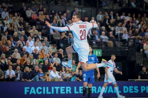 사진 2025/26 시즌 프랑스 남자핸드볼 리퀴몰리 스타리그 파리 생제르맹과 몽펠리에 경기 모습, 사진 출처=파리 생제르맹