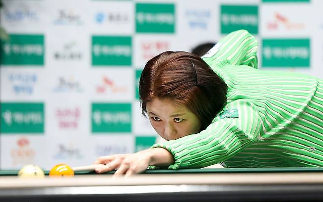 [서울=뉴시스] 여자 프로당구(LPBA) 하나카드의 김가영. (사진=PBA 제공) *재판매 및 DB 금지