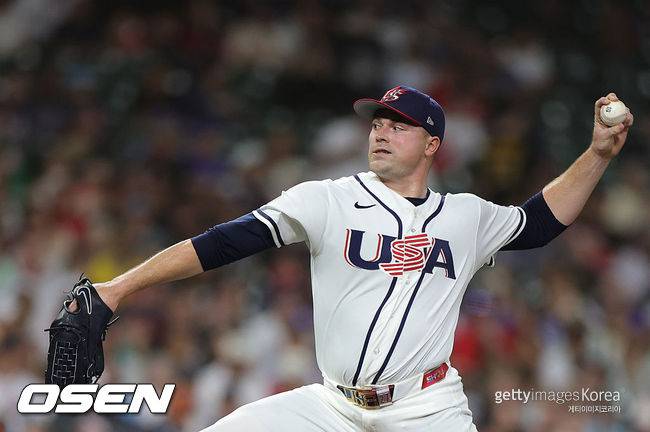 [사진] 미국 야구 대표팀 타릭 스쿠발. ⓒGettyimages(무단전재 및 재배포 금지)