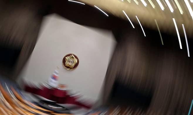 서울 여의도 국회 본회의장 모습. 뉴시스