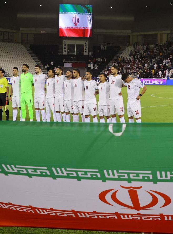 이란축구대표팀. 로이터 연합뉴스