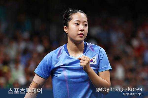 신유빈 / 사진=GettyImages 제공