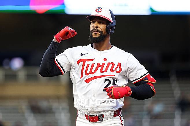 ▲ 미네소타 트윈스 외야수 바이런 벅스턴