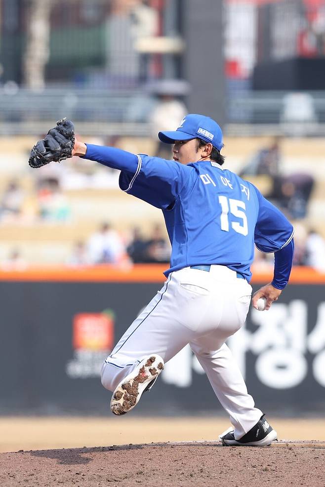 ▲ 미야지 유라 ⓒ삼성 라이온즈