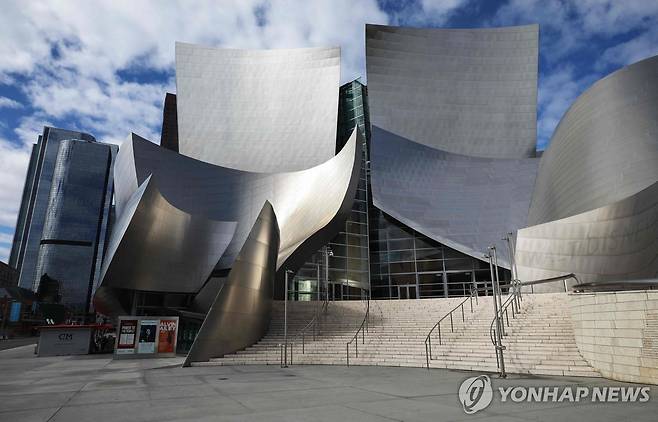 LA 월트 디즈니 콘서트홀 [AFP=연합뉴스. 재판매 및 DB 금지]