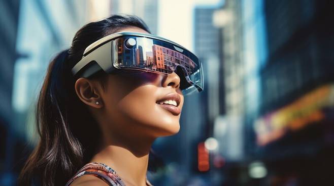 스마트폰·증강현실(AR) 안경을 더 얇고 가볍게 만들 핵심 기술로 꼽히는 광학 메타표면이 만들기 어렵고 비싸다는 한계를 나노프린팅 기술로 풀 수 있다는 연구 동향이 나왔다. 게티이미지뱅크 제공