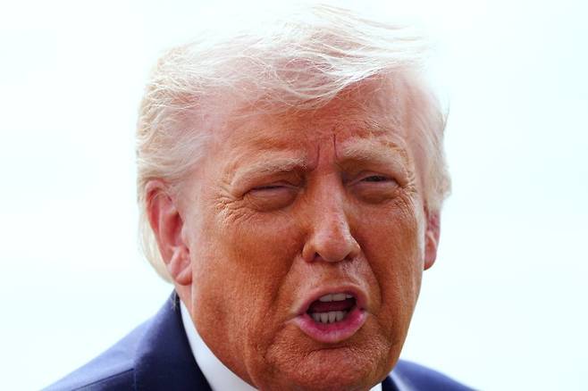 도널드 트럼프 미국 대통령.AP뉴시스