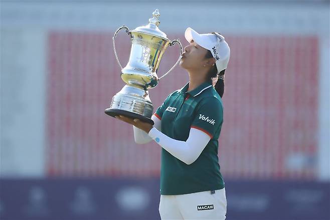 이미향 프로 우승의 순간. 볼빅 코리아 제공