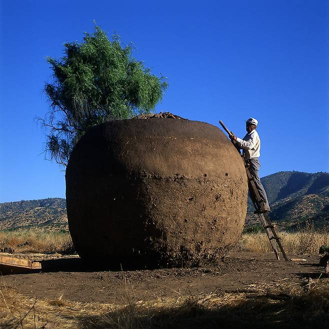 초기작 ‘석탄집’(1998)은 덧없음을 상징하는 듯한 모습의 임시 거처다. 사진 스밀얀 라디치