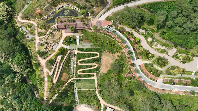 청송솔빛정원. 청송군 제공&nbsp;