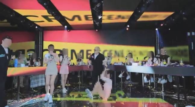 MC 딩동의 폭행 장면 [팬더TV]