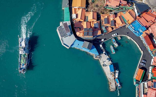 전남 여수 남산동 당머리마을.