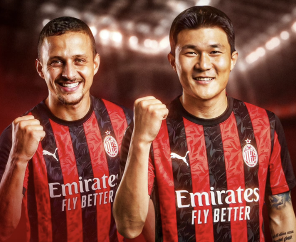 루이스 펠리피(좌), 김민재. 365SCORES