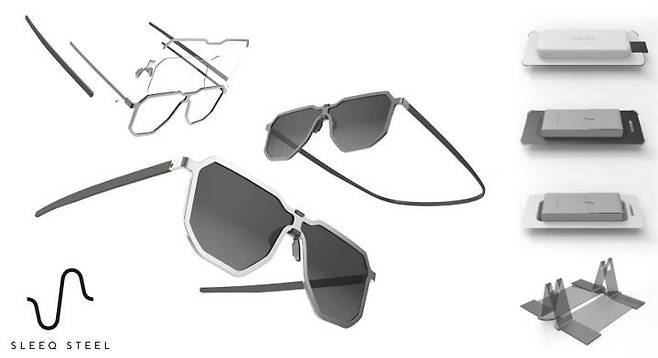 슬릭스틸이 연내 선보일 스포츠형 고글 및 친환경 패키지 라인업. 슬릭스틸 제공.