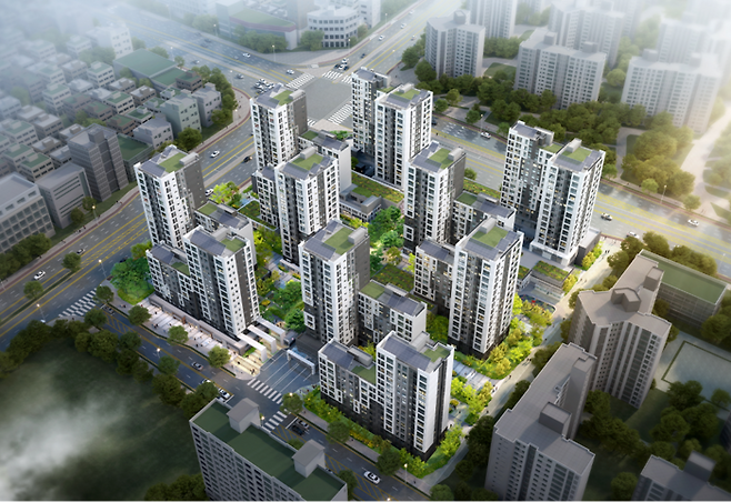 마곡17단지 조감도. (서울주택도시개발공사 제공)