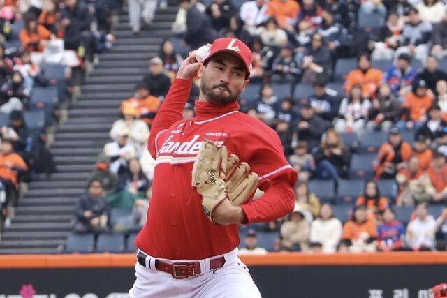 SSG 랜더스 미치 화이트./SSG 랜더스