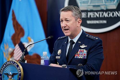 댄 케인 미 합참의장 [로이터=연합뉴스 자료사진 제공]