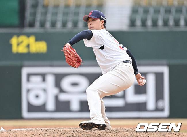 [OSEN=부산, 이석우 기자]  롯데 자이언츠 박정민 / foto0307@osen.co.kr