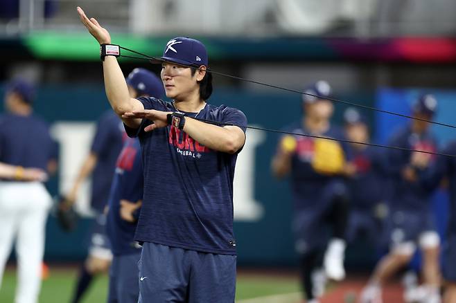 ▲ 한국야구 대표팀 우완투수 곽빈 ⓒ연합뉴스