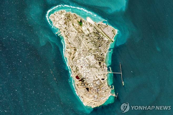 하르그섬 전경 [AFP=연합뉴스 자료사진. 재판매 및 DB 금지]