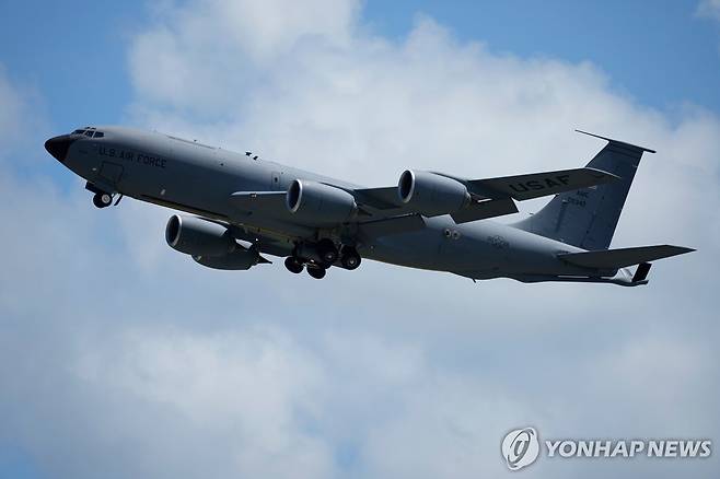 미국 공군 KC-135 급유기 [AP=연합뉴스 자료사진]