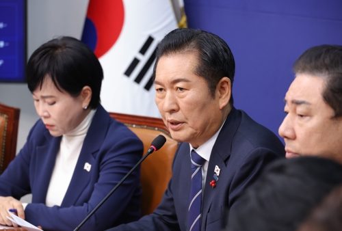 정청래 민주당 대표.