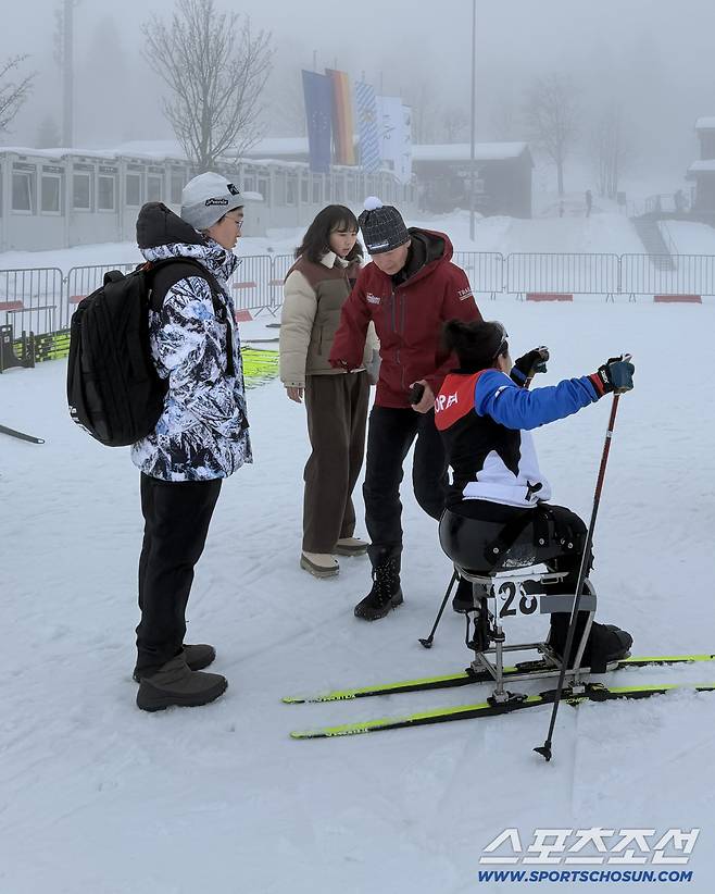 라이벌들의ㅏ 등급분류 소청으로 전문의 등 TF팀과 함께 재심사를 받은독일 피터프라우월드컵 현장.  사진제공=대한장애인체육회