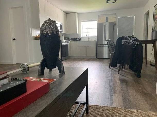 머스크 자택 내부. /X(옛 트위터)