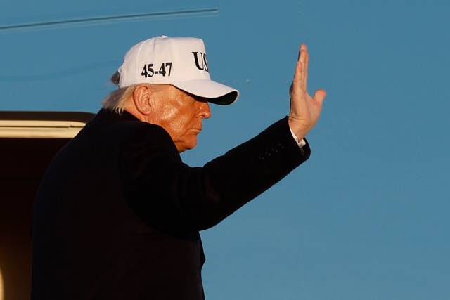 도널드 트럼프 미국 대통령. AP연합자료사진