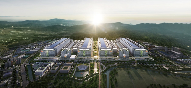 용인반도체클러스터 일반산업단지 조감도. [용인시]