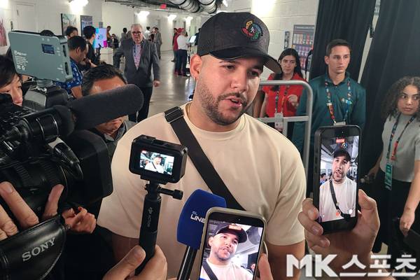 베네수엘라 대표로 일본전 승리를 이끈 헤이수스가 소감을 전했다. 사진(美 마이애미)= 김재호 특파원