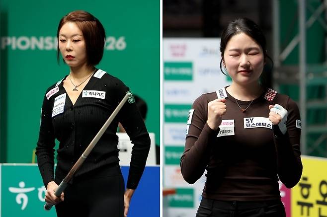 ‘여제’ 김가영과 한지은의 월드챔피언십 결승이 성사됐다.