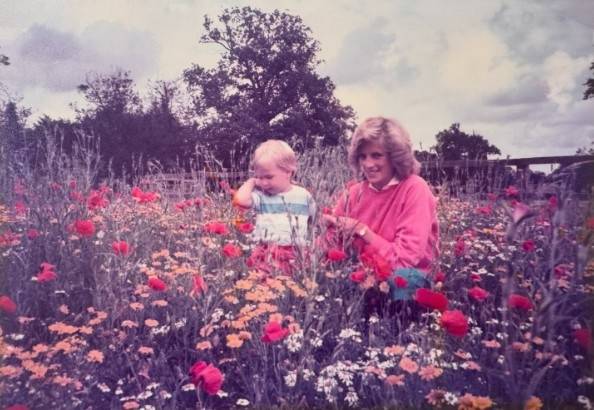 1984년 윌리엄 왕세자와 다이애나빈의 모습 [켄싱턴궁 인스타그램 제공. 재판매 및 DB 금지]
