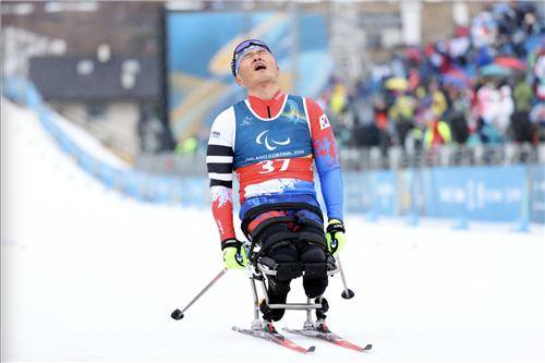 은퇴 무대 마친 '평창 영웅' 신의현 [대한장애인체육회 제공. 재판매 및 DB 금지]