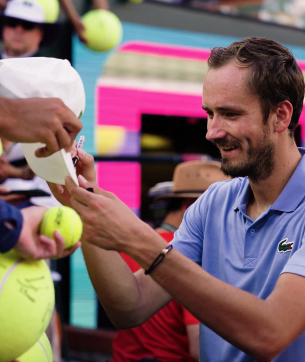 메드베데프(사진=인디언 웰스 공식 SNS)