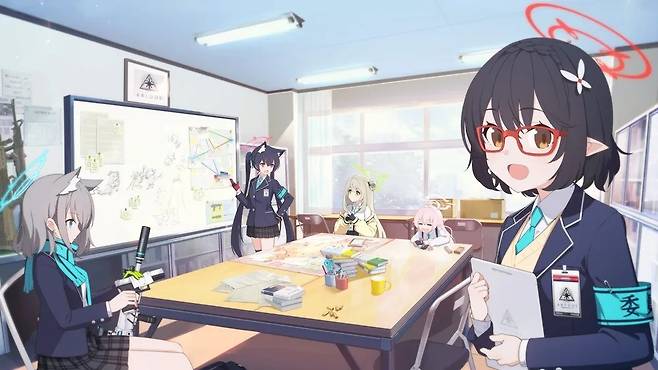 - 전교생이 5명뿐인 아비도스 고등학교