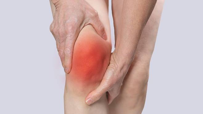 관절염 악화로 활동량이 줄면 대사질환에도 영향을 미치는 악순환이 반복될 수 있다｜출처: 클립아트코리아