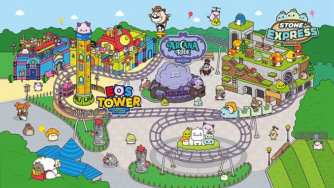 메이플 아일랜드 존 오픈(롯데월드어드벤처 제공)