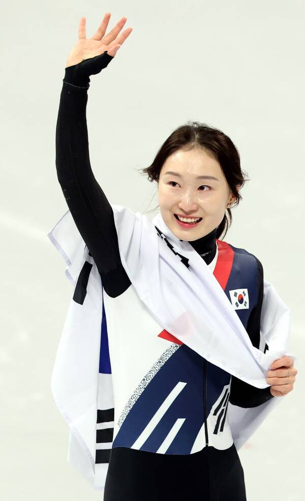 빙상 여제 최민정. /사진=뉴시스