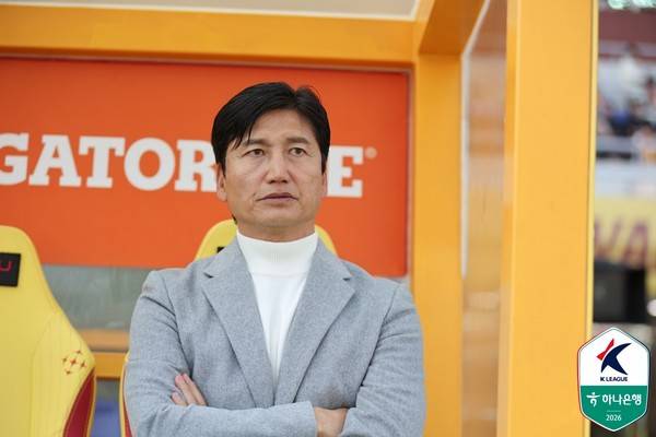 정정용 전북현대 감독. 한국프로축구연맹 제공&nbsp;