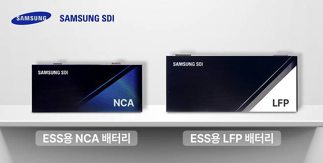 삼성SDI의 미국 생산 ESS용 배터리. 삼성SDI 제공