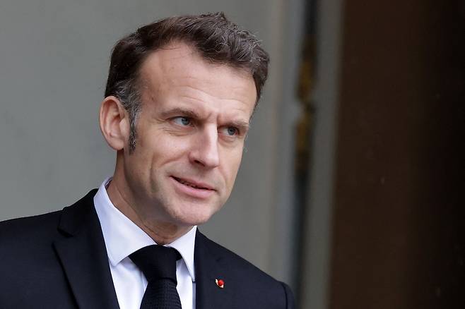 에마뉘엘 마크롱 프랑스 대통령. AFP연합뉴스